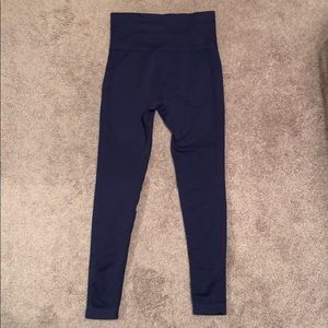 Navy seamless leggings